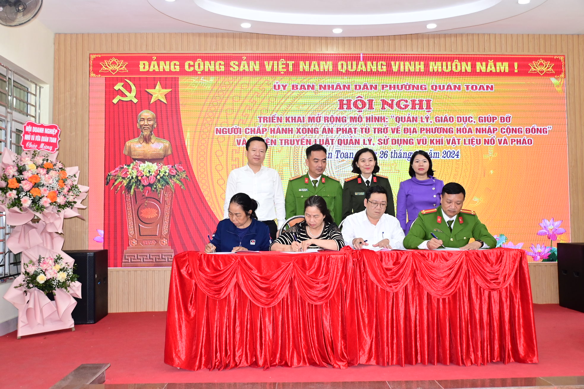 Phường Quán Toan: Tích cực giúp đỡ người chấp hành xong án phạt tù trở về địa phương